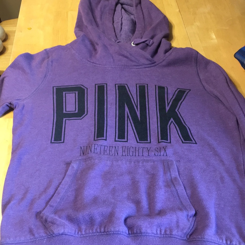 Pink sweatshirt!
